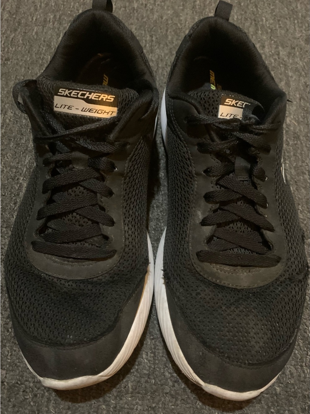 Men Skechers Sport Memory Foam Dyna Lite Wellston Comfort Shoes Sneakers Sz. 12